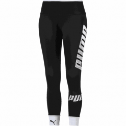 Puma Modern Sport Leggings Puma Czarny S. Czarne spodnie damskie Puma, s, ze skóry, na fitness i siłownię. Za 189,00 zł.