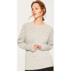 Sweter - Jasny szar. Szare kardigany damskie marki Reserved, s. W wyprzedaży za 49,99 zł.