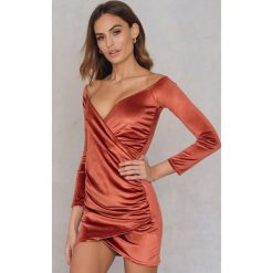 Sukienki: Motel Rocks Sukienka Tazzle – Red,Copper