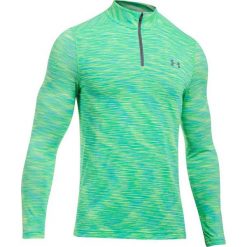 Bluzy męskie: Under Armour Bluza męska Threadborne Seamless 1/4 Zip zielona r. XL (1298911-974)