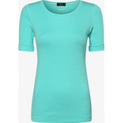 Marc Cain Sports - Koszulka damska, niebieski. Niebieskie koszulki damskie Marc Cain Sports, bez wzorów, z materiału, bez kołnierzyka, bez rękawów. Za 309,95 zł.
