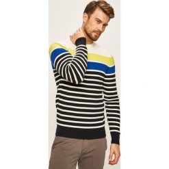 Tommy Hilfiger - Sweter. Swetry męskie TOMMY HILFIGER, s, bez wzorów, z bawełny, z okrągłym kołnierzem, bez kaptura. W wyprzedaży za 399,90 zł.