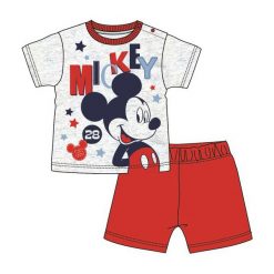Disney By Arnetta Piżama Chłopięca Mickey Mouse 86 Czerwony. Czerwone bielizna chłopięca Disney By Arnetta, z motywem z bajki, bez rękawów. Za 45,00 zł.
