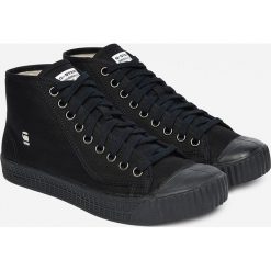 G-Star Raw - Trampki. Czarne trampki i tenisówki damskie G-Star RAW, bez wzorów, z materiału, retro, bez zapięcia. Za 349,90 zł.