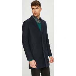 Tom Tailor Denim - Płaszcz. Niebieskie płaszcze męskie marki TOM TAILOR DENIM, xl, z bawełny, klasyczne. W wyprzedaży za 269,90 zł.
