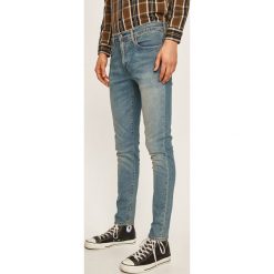 Levi's - Jeansy 512. Szare jeansy męskie Levi's®, s, z aplikacjami. W wyprzedaży za 299,90 zł.