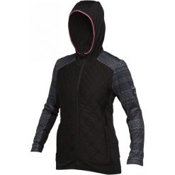 Swix Damska Bluza Z Kapturem Myrene, Czarna, L. Czarne bluzy polarowe marki Swix, l, z kapturem. Za 419,00 zł.