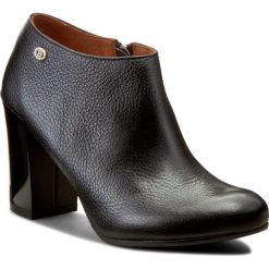 Botki BALDACCINI - 769500-C60 Czarny Groch. Czarne buty zimowe damskie marki Baldaccini, z materiału, na obcasie. W wyprzedaży za 229,00 zł.