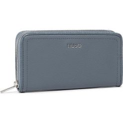 Duży Portfel Damski LIU JO - Xl Zip Around AA0089 E0221 Nuvola 74111. Niebieskie portfele damskie Liu Jo, bez wzorów, ze skóry ekologicznej. Za 329,00 zł.