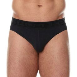 Slipy męskie: Brubeck Slipy męskie COMFORT COTTON ciemnografitowe r. XL (BE00290A)