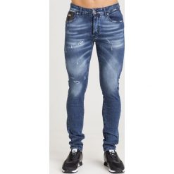 JEANSY ENGLEHEART SLIM FIT JOHN RICHMOND. Niebieskie jeansy męskie John Richmond, m, z aplikacjami. Za 560,00 zł.