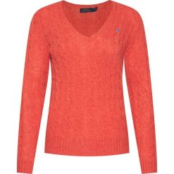 Sweter Polo Ralph Lauren Lsl 211508656068. Pomarańczowe swetry damskie Polo Ralph Lauren, s, bez wzorów, klasyczne, bez rękawów, bez kaptura. Za 699,00 zł.