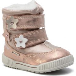 Śniegowce PRIMIGI - GORE-TEX 4369100 Skin. Różowe śniegowce dziewczęce Primigi, bez zapięcia. Za 279,00 zł.