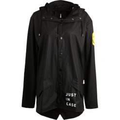 Rains B&&B JACKET Kurtka przeciwdeszczowa black. Czarne kurtki damskie przeciwdeszczowe marki Rains, m, z poliesteru. W wyprzedaży za 233,35 zł.