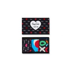 Skarpetki męskie: Giftbox (3-pak) skarpetki Happy Socks XHEA08-9000