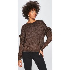Vero Moda - Sweter. Czarne swetry damskie Vero Moda, s, bez wzorów, z poliesteru, bez rękawów, bez kaptura. W wyprzedaży za 79,90 zł.