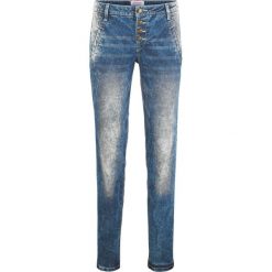 Miękkie dżinsy ze stretchem STRAIGHT bonprix ciemnoniebieski. Niebieskie jeansy damskie bonprix, z jeansu. Za 49,99 zł.