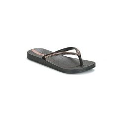 Japonki Dziecko Ipanema ANATOMIC METALLIC KIDS. Czarne klapki dziewczęce marki Ipanema. Za 71,20 zł.