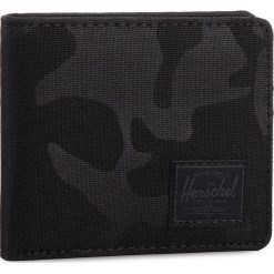 Duży Portfel Męski HERSCHEL - Roy 10403-02987 Black/Tonal. Czarne portfele męskie Herschel, bez wzorów, z materiału. Za 149,00 zł.