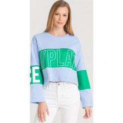 BLUZA ICE PLAY. Niebieskie bluzy damskie s, z nadrukiem, z bawełny. Za 225,00 zł.