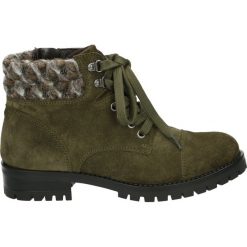 Botki - EX11086 VERDO. Szare botki damskie skórzane Venezia. Za 359,00 zł.