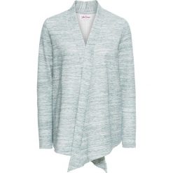 Bluzy damskie: Bluza rozpinana z długim rękawem bonprix eukaliptusowy melanż