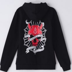 Bluza z kapturem Baltic Games - Czarny. Czarne bluzy męskie Cropp, s, bez wzorów, z kapturem, bez rękawów, z kapturem. Za 109,99 zł.
