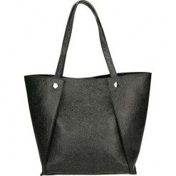 Torba - 4-285-O L GRI. Szare torebki klasyczne damskie Venezia, ze skóry. Za 399,00 zł.