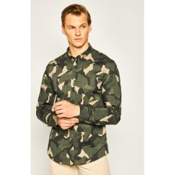 Koszula Armani Exchange 3HZC25 ZNEAZ 2889. Zielone koszule męskie Armani Exchange, m, bez wzorów, z elastanu, casualowe, bez kołnierzyka, bez rękawów. W wyprzedaży za 329,00 zł.