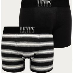 Levi's - Bokserki (2-pack). Czarne bokserki męskie Levi's®, s, bez wzorów, z elastanu. Za 119,90 zł.