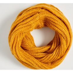 Ciepły komin - Żółty. Żółte kominy damskie Sinsay. Za 24,99 zł.