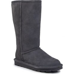 Buty BEARPAW - Elle Tall 1963W Charcoal. Szare kozaki damskie Bearpaw, na zimę, z wełny, bez zapięcia. W wyprzedaży za 349,00 zł.