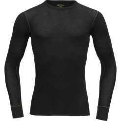 Devold koszulka męska Wool Mesh Man Shirt Caviar XXL. Koszulki męskie termoaktywne Devold, xxl, bez wzorów, z wełny, bez kołnierzyka, z długim rękawem, długie, outdoorowe. Za 379,00 zł.