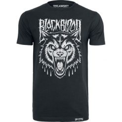 Black Blood Grim Wolf T-Shirt czarny. Czarne t-shirty męskie z nadrukiem marki Black Blood, xl, z bawełny, z okrągłym kołnierzem. Za 79,90 zł.