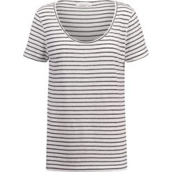 T-shirty damskie: Samsøe & Samsøe NOBEL TEE STRIPE Tshirt z nadrukiem black