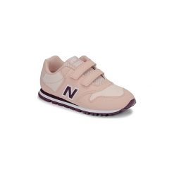 Buty Dziecko New Balance 500. Różowe trampki dziewczęce New Balance, bez wzorów, bez zapięcia. Za 199,00 zł.