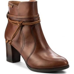 Botki PIKOLINOS - W3N-8955 Cuero. Brązowe buty zimowe damskie Pikolinos, z materiału. W wyprzedaży za 379,00 zł.