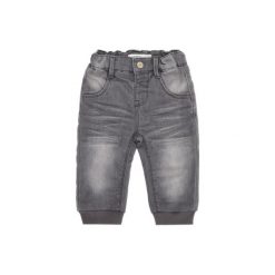 Name it Boys Spodnie Jeans Ted dark grey denim. Szare spodnie niemowlęce marki Name it, z bawełny. Za 79,22 zł.