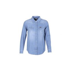 Koszule Lee REGULAR WESTERN. Niebieskie koszule damskie Lee, s, bez wzorów, bez kołnierzyka, bez rękawów. Za 233,40 zł.