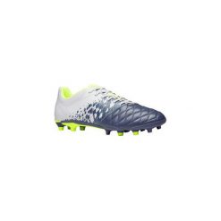 Buty do piłki nożnej Agility 500 FG korki. Szare bez kategorii marki KIPSTA, z poliesteru, do piłki nożnej. W wyprzedaży za 79,99 zł.