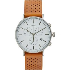 Zegarki męskie: Timex THE FAIRFIELD Zegarek chronograficzny white/brown