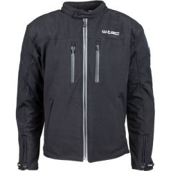 Kurtki męskie bomber: W-TEC Kurtka motocyklowa męska soft-shell NF-2755 czarna r. XL (11998)