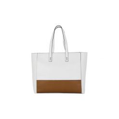Shopper bag damskie: Torby shopper Coccinelle SAFFIANO WHITE
