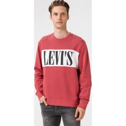 Levi's® Colorblock Bluza Czerwony. Czerwone bluzy męskie s, bez wzorów, z bawełny, vintage, bez kołnierzyka, bez rękawów, bez kaptura. Za 309,95 zł.