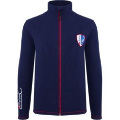 Bejsbolówki męskie: Bluza polarowa "Munic" w kolorze granatowym