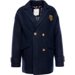 Żakiet TOMMY HILFIGER Rachel WW0WW25735. Niebieskie marynarki damskie TOMMY HILFIGER, bez wzorów, z wełny. W wyprzedaży za 899,00 zł.