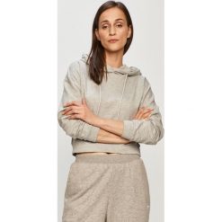 Brave Soul - Bluza. Szare bluzy damskie Brave Soul, s, bez wzorów, z bawełny, z długim rękawem, długie, z kapturem. Za 69,90 zł.