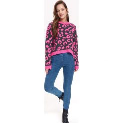 LEGGINSY DAMSKIE JEGGINS. Niebieskie legginsy damskie TROLL, s, bez wzorów, z bawełny. W wyprzedaży za 39,99 zł.