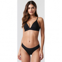 Calvin Klein Tonal Logo Bikini - Black. Czarne bikini Calvin Klein. Za 121,95 zł.