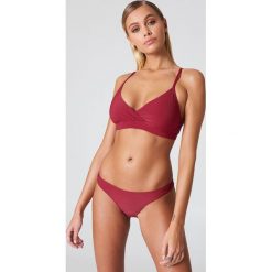 Stroje dwuczęściowe damskie: NA-KD Swimwear Dół bikini Structured – Red
